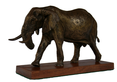 ele bull bronze